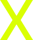 X yellow Icon